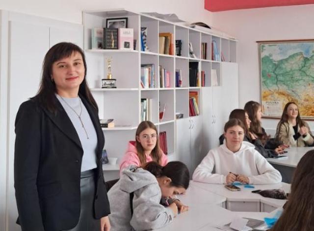 Організатор тренінгу - викладач Лідією Ачкан